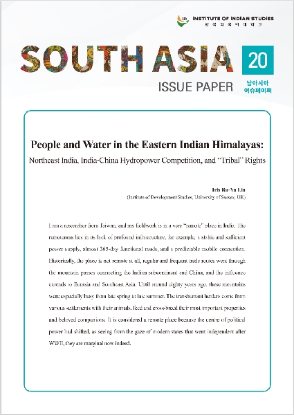 South Asia Issue Paper Vol.20 대표이미지